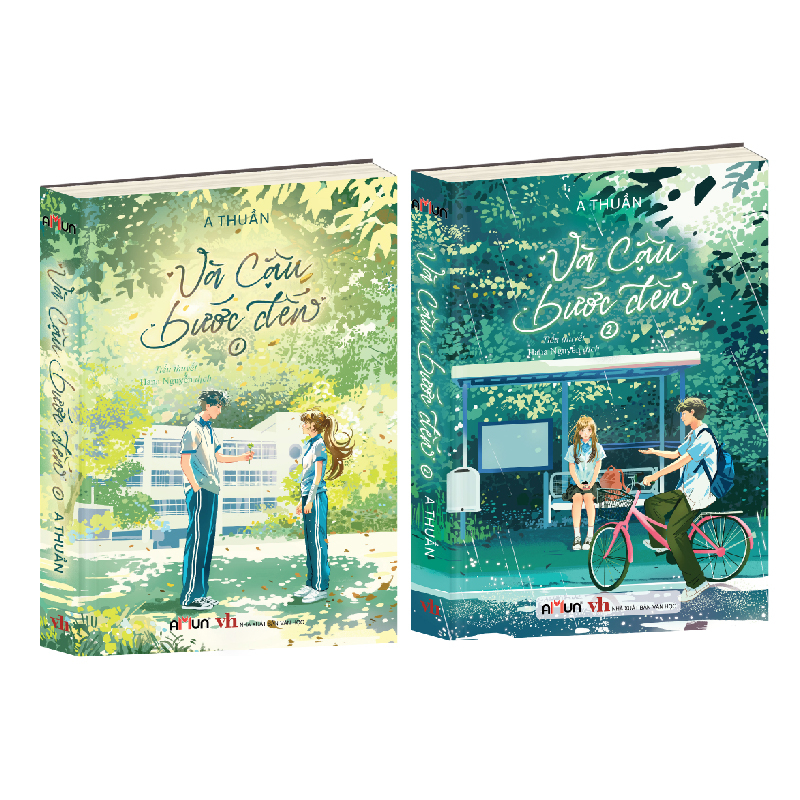 Bộ Sách Và Cậu Bước Đến - Tập 1 + Tập 2 (Bộ 2 Tập) - Bản Đặc Biệt - Tặng Kèm 2 Bookmark + 1 Postcard + 1 Standee + 1 Dải Postcard - Ảnh 3