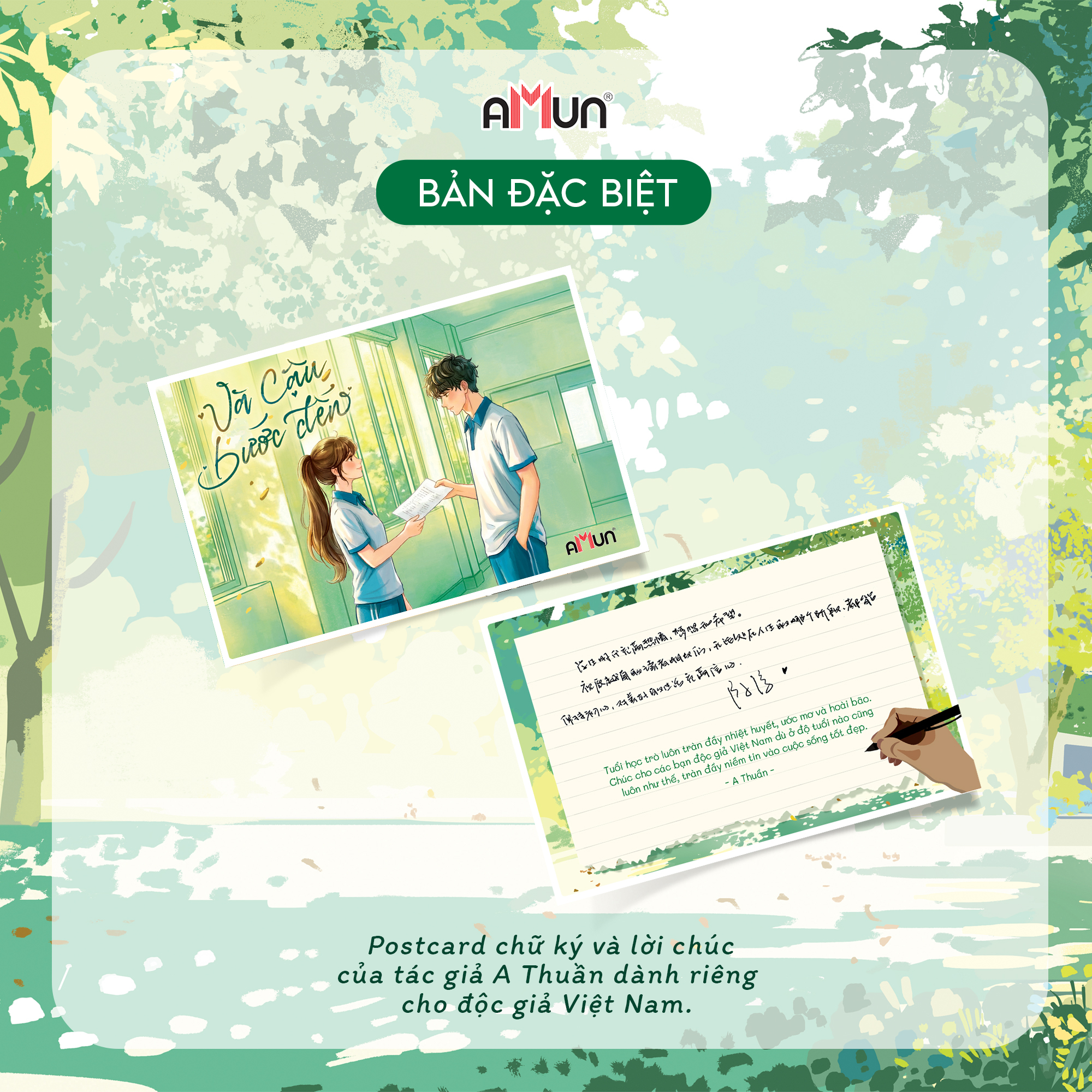 Bộ Sách Và Cậu Bước Đến - Tập 1 + Tập 2 (Bộ 2 Tập) - Bản Đặc Biệt - Tặng Kèm 2 Bookmark + 1 Postcard + 1 Standee + 1 Dải Postcard - Ảnh 6