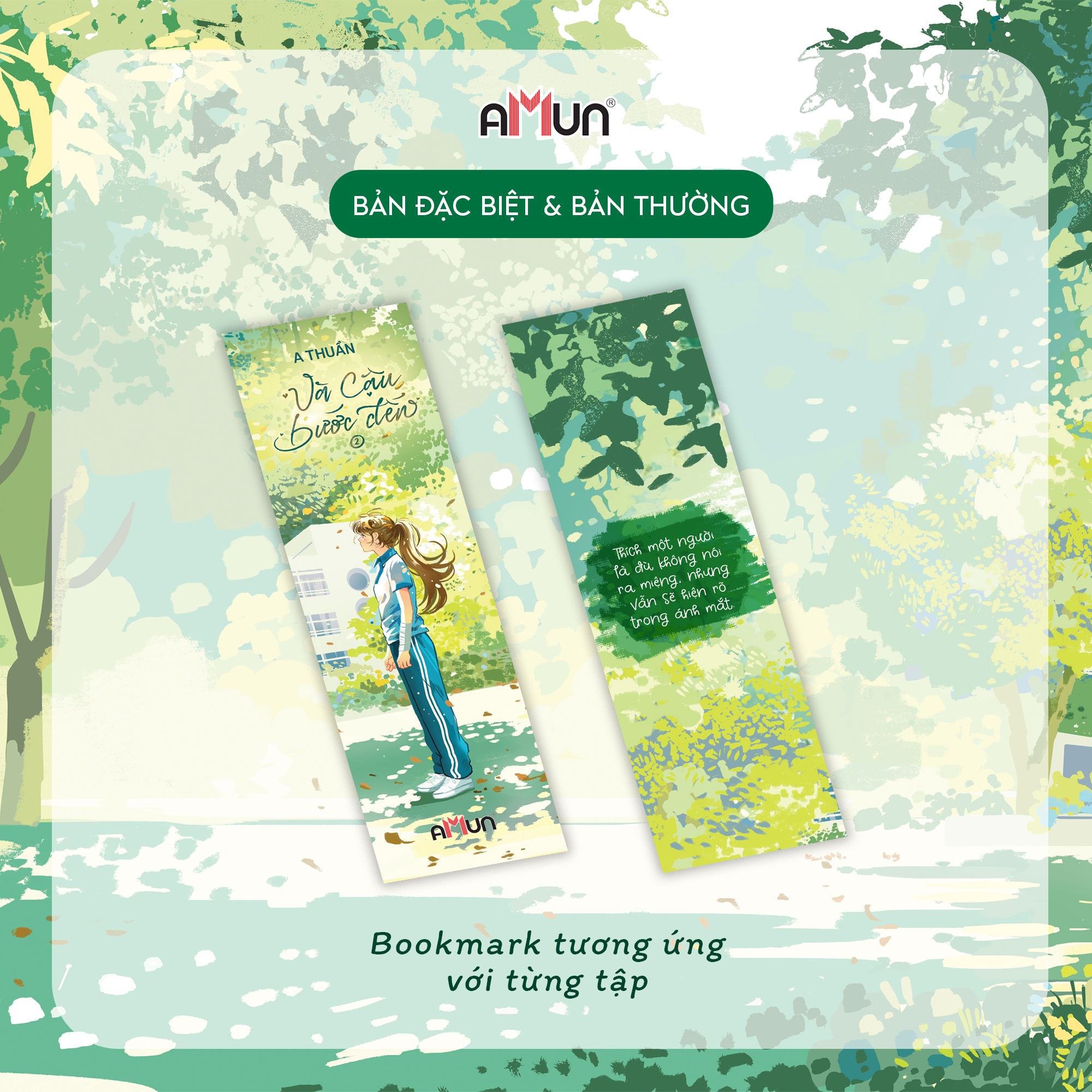 Bộ Sách Và Cậu Bước Đến - Tập 1 + Tập 2 (Bộ 2 Tập) - Bản Đặc Biệt - Tặng Kèm 2 Bookmark + 1 Postcard + 1 Standee + 1 Dải Postcard - Ảnh 9