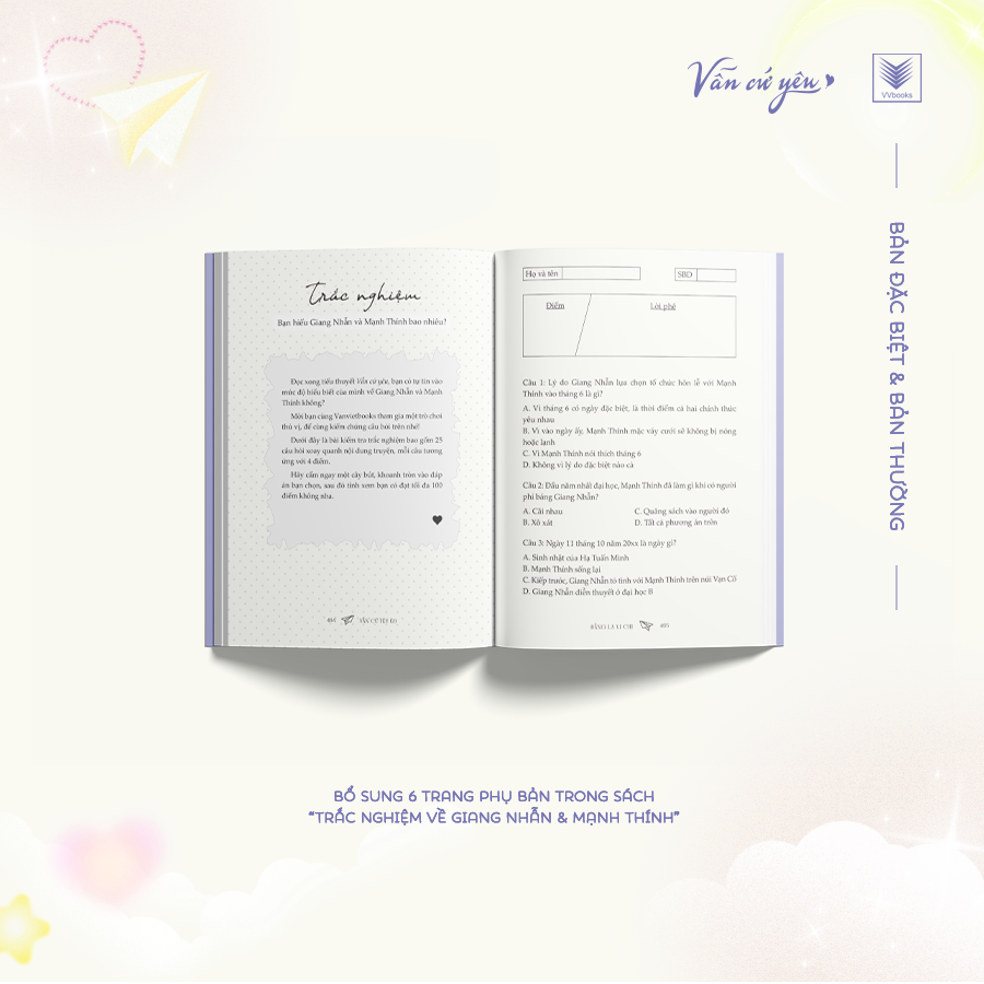 bộ sách vẫn cứ yêu - tập 1 + tập 2 (bộ 2 tập) (tái bản 2025) - bản đặc biệt - tặng kèm 6 trang phụ bản + 2 bookmark + 1 postcard “viên mãn” có chữ ký in của tác giả + standee “quả cầu tuyết” + 1 postcard zigzag “lịch ngày yêu” - Ảnh 6
