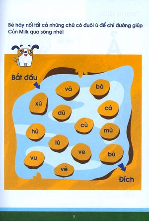 bộ sách vở nhận biết và tập viết abc qua các trò chơi trí tuệ (từ 4-6 tuổi) (bộ 5 cuốn) - Ảnh 10