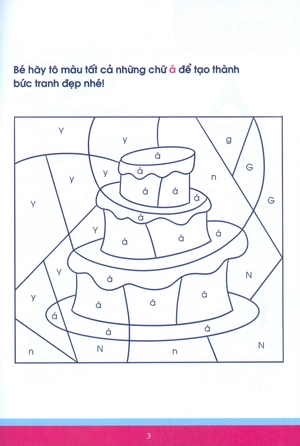 bộ sách vở nhận biết và tập viết abc qua các trò chơi trí tuệ (từ 4-6 tuổi) (bộ 5 cuốn) - Ảnh 8