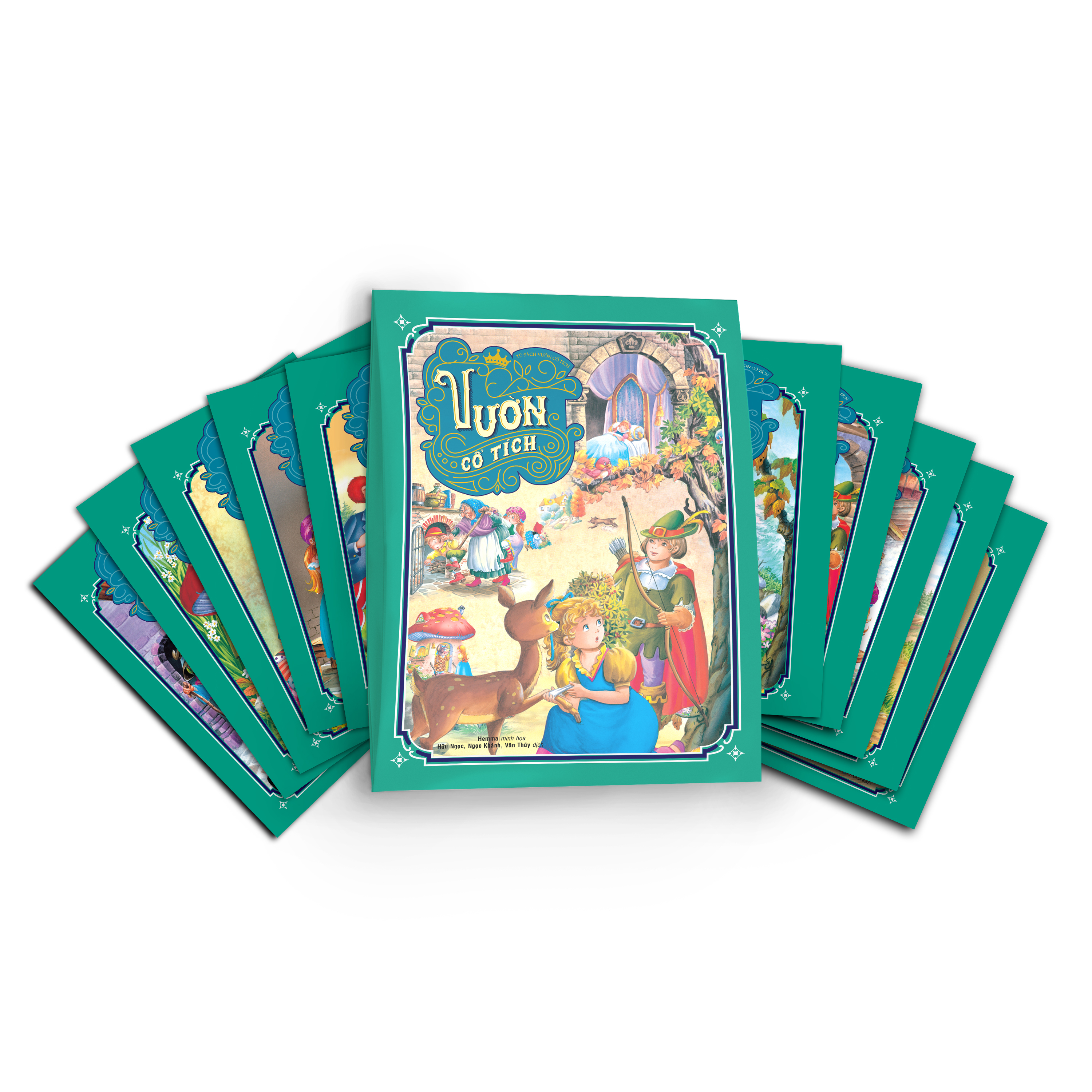 bộ sách vườn cổ tích (bộ 10 tập) - Ảnh 2