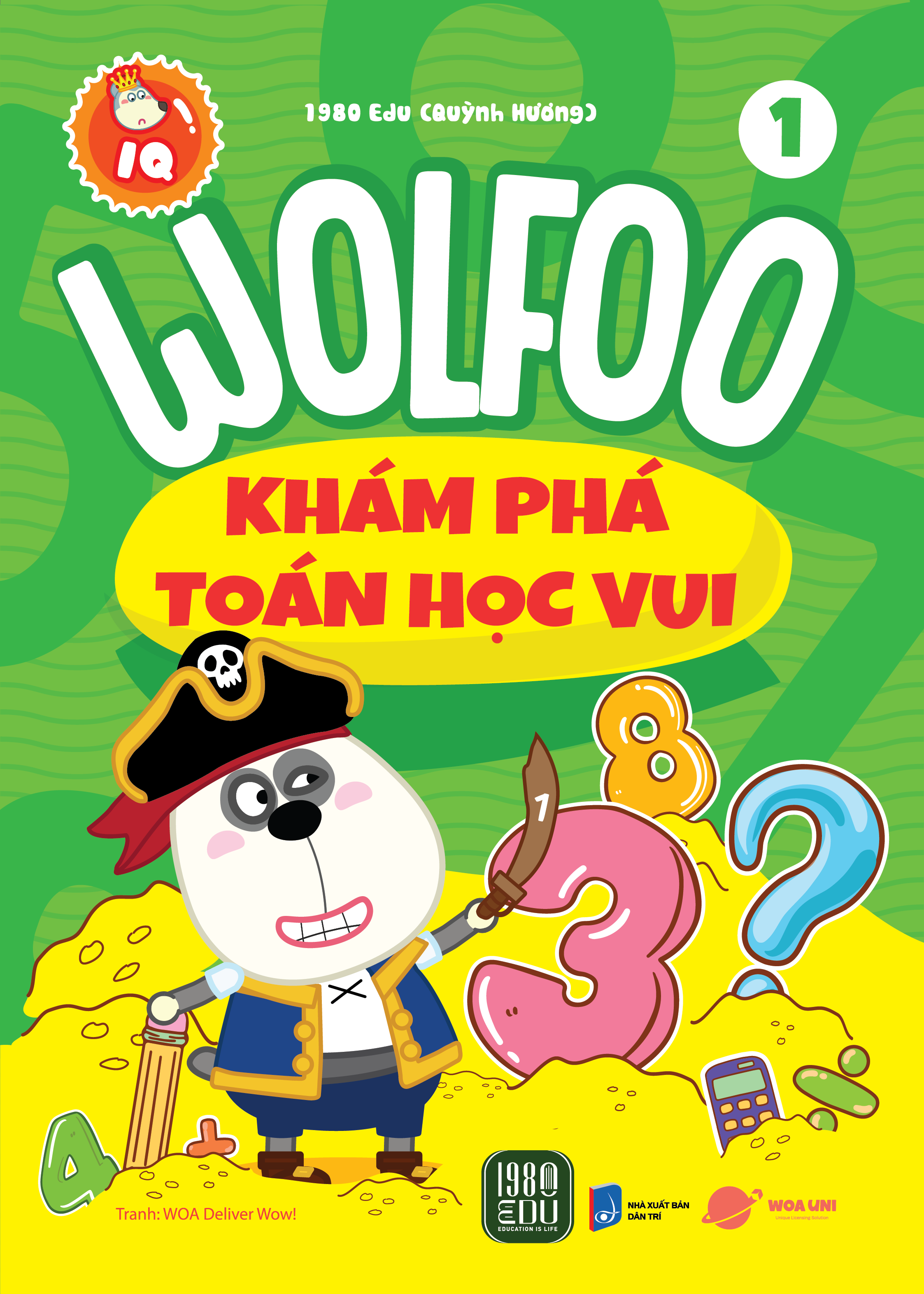bộ sách wolfoo khám phá toán học vui - tập 1-4 (bộ 4 cuốn) - Ảnh 2