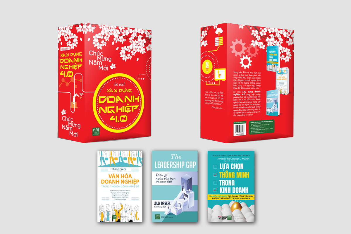 bộ sách “xây dựng doanh nghiệp 4.0” - quà tặng năm mới - Ảnh 2