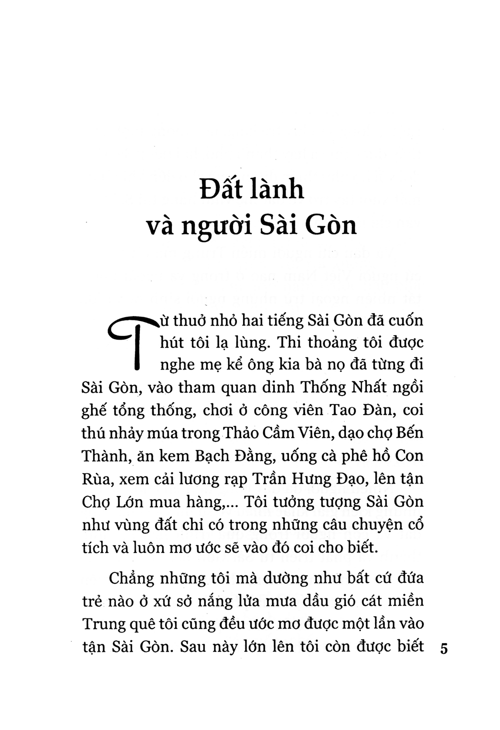 bộ sài gòn đất lành chim đậu - tập 1 (tái bản 2019) - Ảnh 5