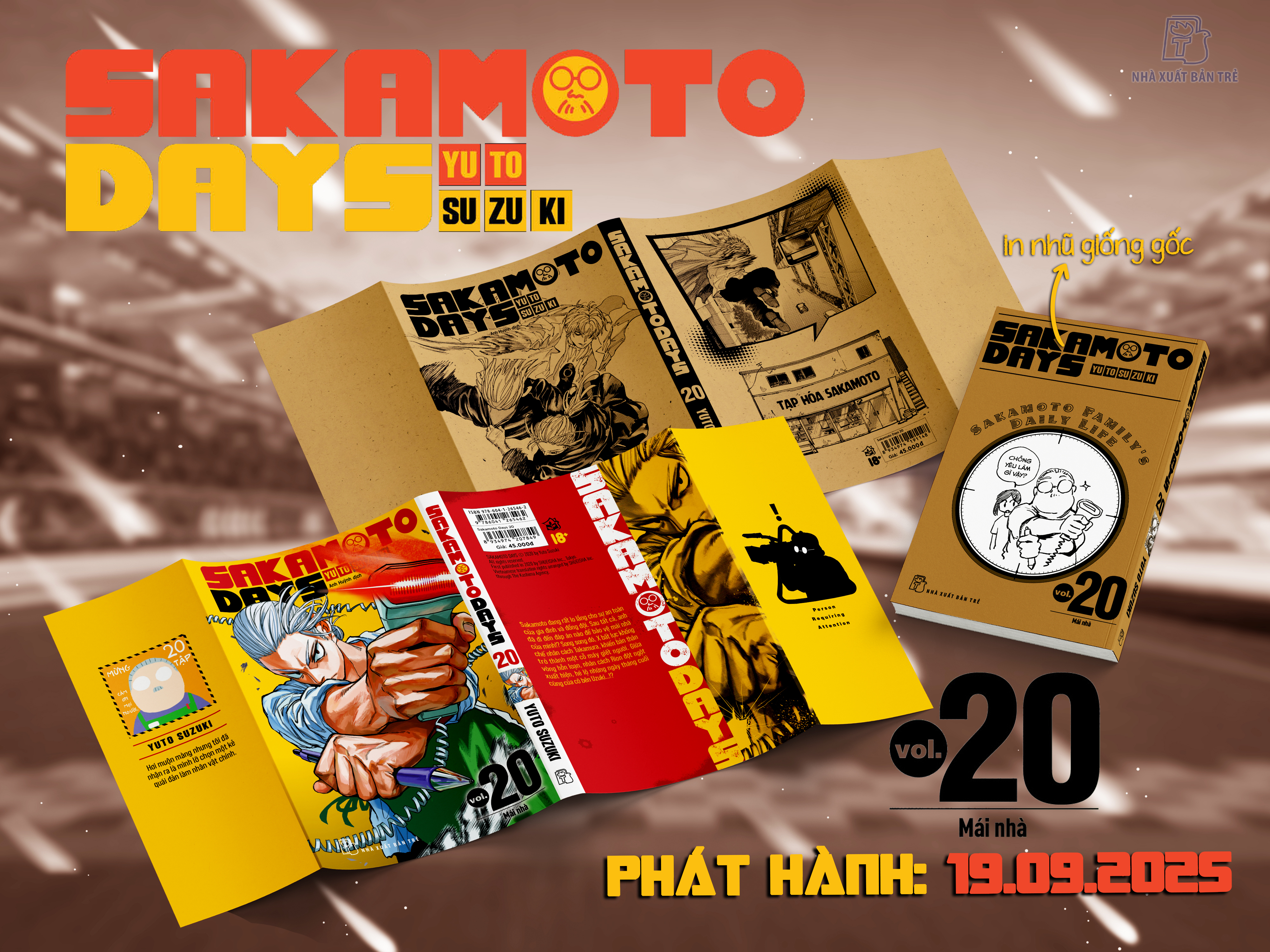 Bộ Sakamoto Days - Tập 20 - Mái Nhà - Tặng Kèm Bìa Áo Shin - Ảnh 3
