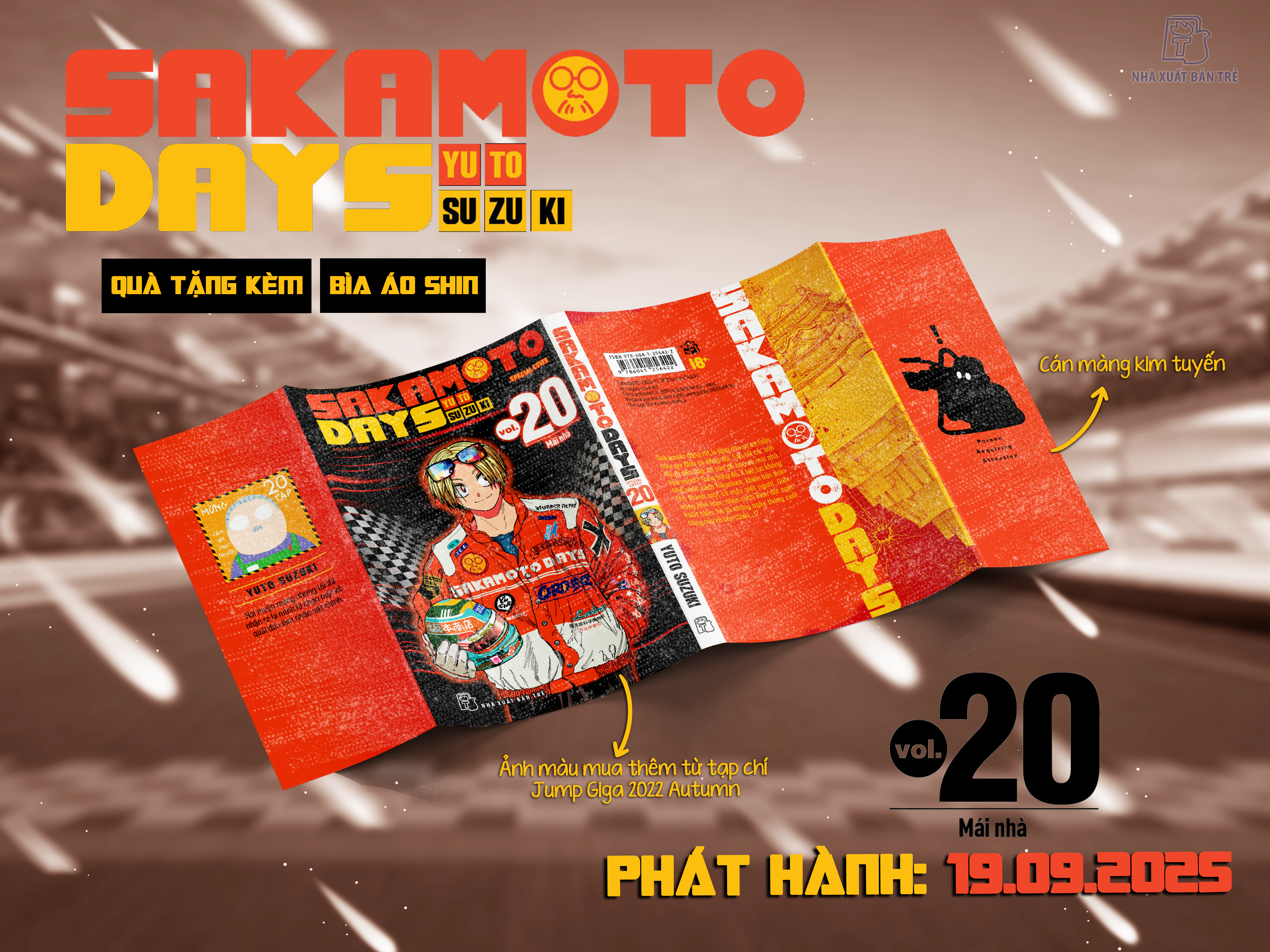 Bộ Sakamoto Days - Tập 20 - Mái Nhà - Tặng Kèm Bìa Áo Shin - Ảnh 4