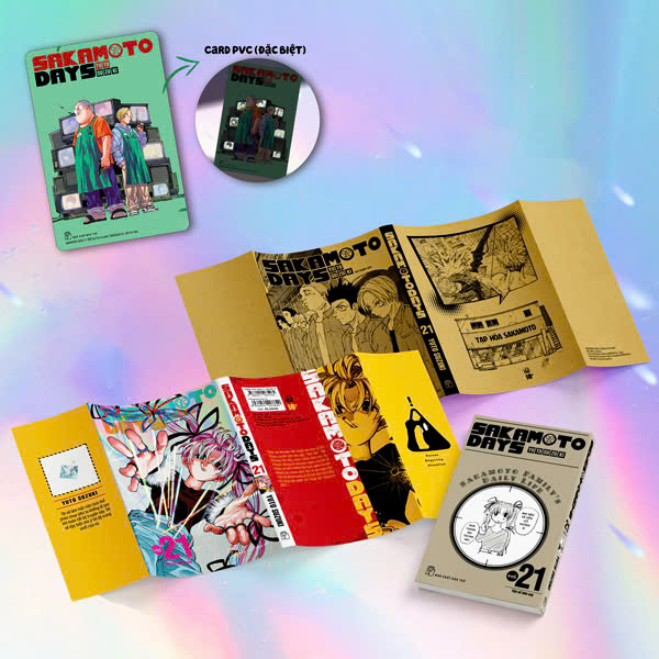 Bộ Sakamoto Days - Tập 21 - Vận Số Hôm Nay - Tặng Kèm Card PVC "Behind The Scene"