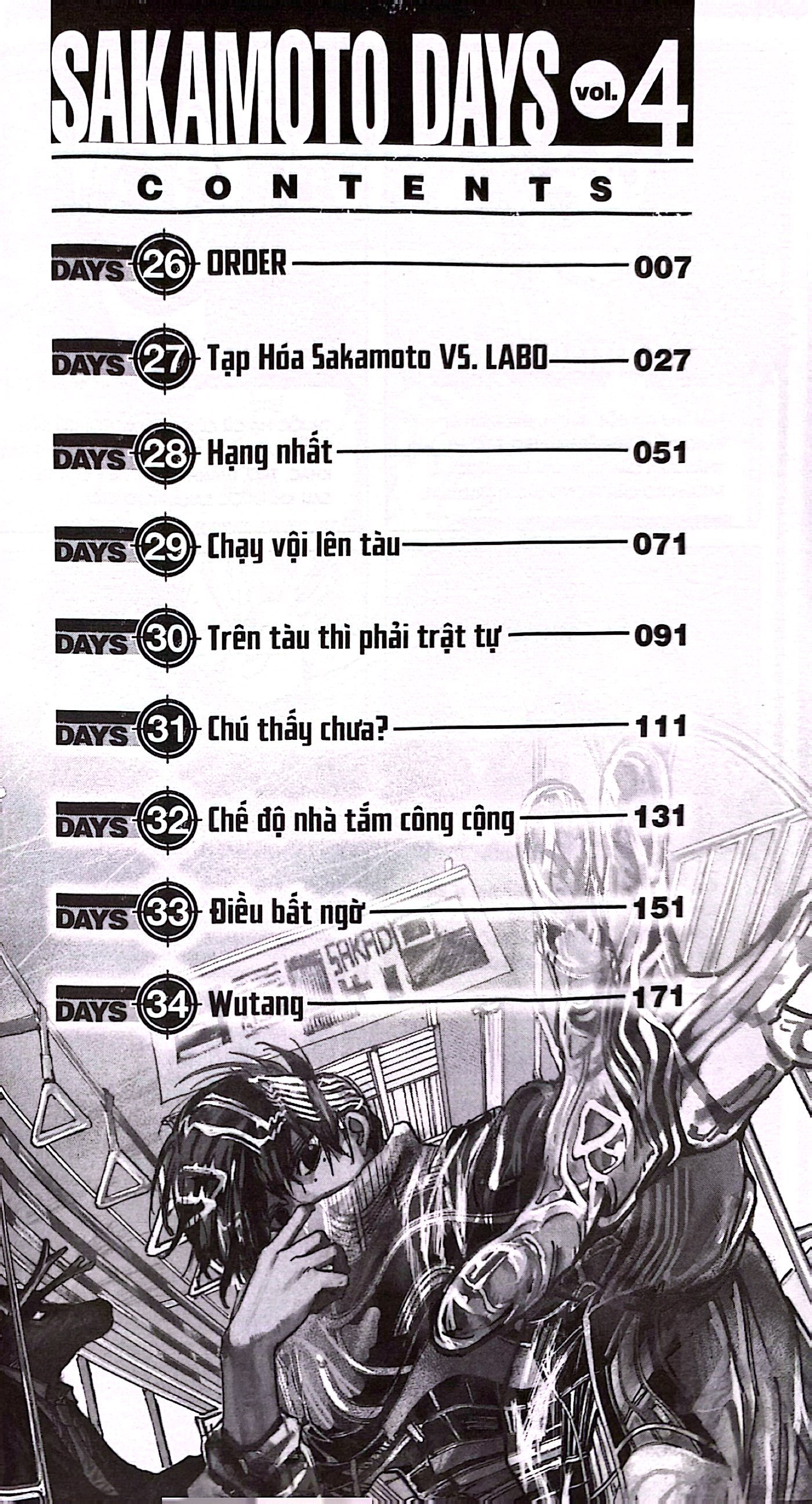 Bộ Sakamoto Days - Tập 4 - Trên Tàu Thì Phải Trật Tự - Ảnh 4