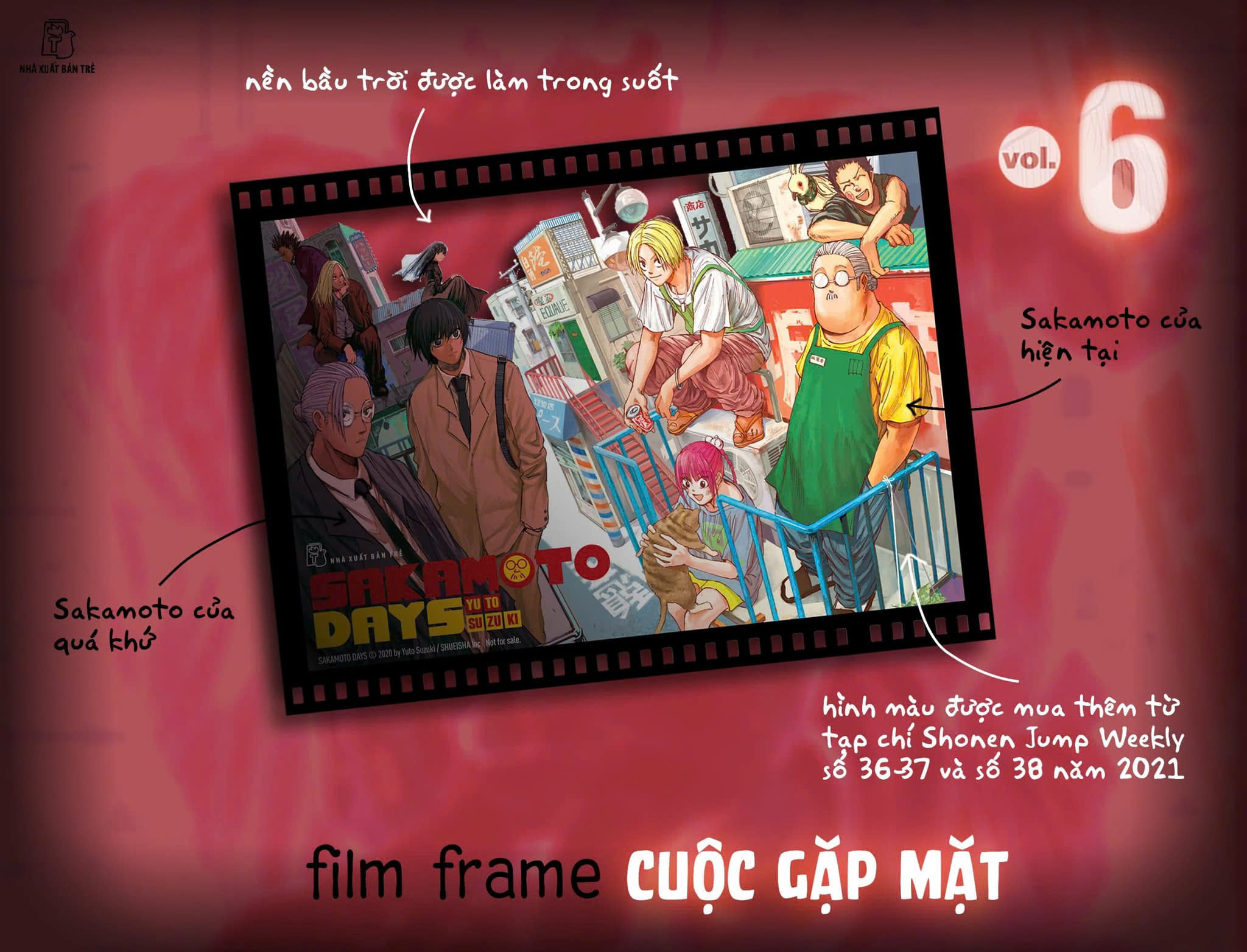 Bộ Sakamoto Days - Tập 6 - Số Xui Ghê~ - Tặng Kèm Card Film PVC - Ảnh 3