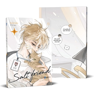 bộ salt friend - tập 1 - bản đặc biệt - tặng kèm 1 bookmark + 1 postcard + 2 polaroid giấy ngọc trai + 1 standee khung ảnh - Ảnh 2
