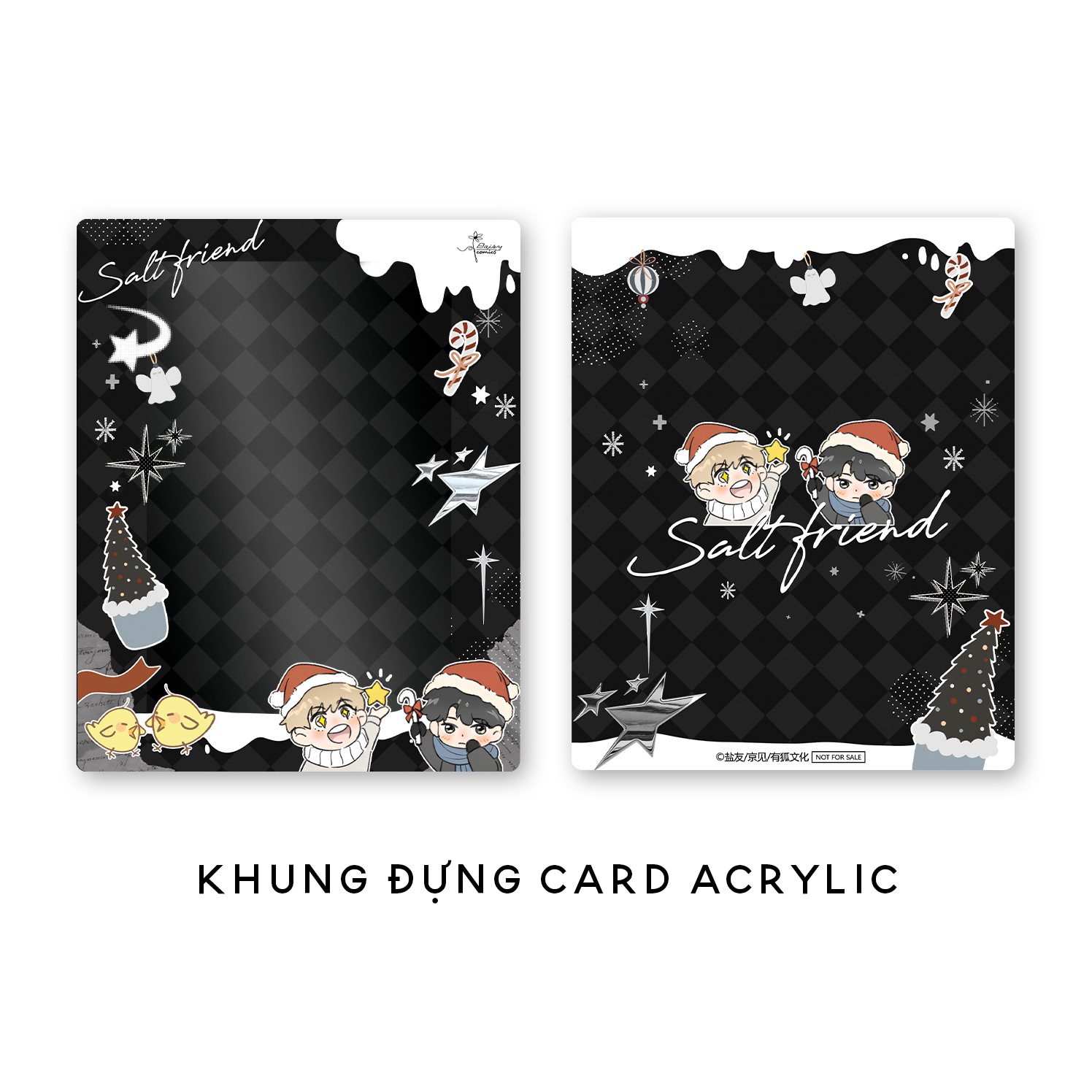 Bộ Salt Friend - Tập 4 - Bản Đặc Biệt - Tặng Kèm 1 Postcard Giấy Ngọc Trai + 1 Bookmark PVC Bế Hình Bông Tuyết + 2 Thẻ Học Sinh Tiêu Chân-Đồng Dương + 1 Khung Đựng Card Acrylic - Ảnh 7