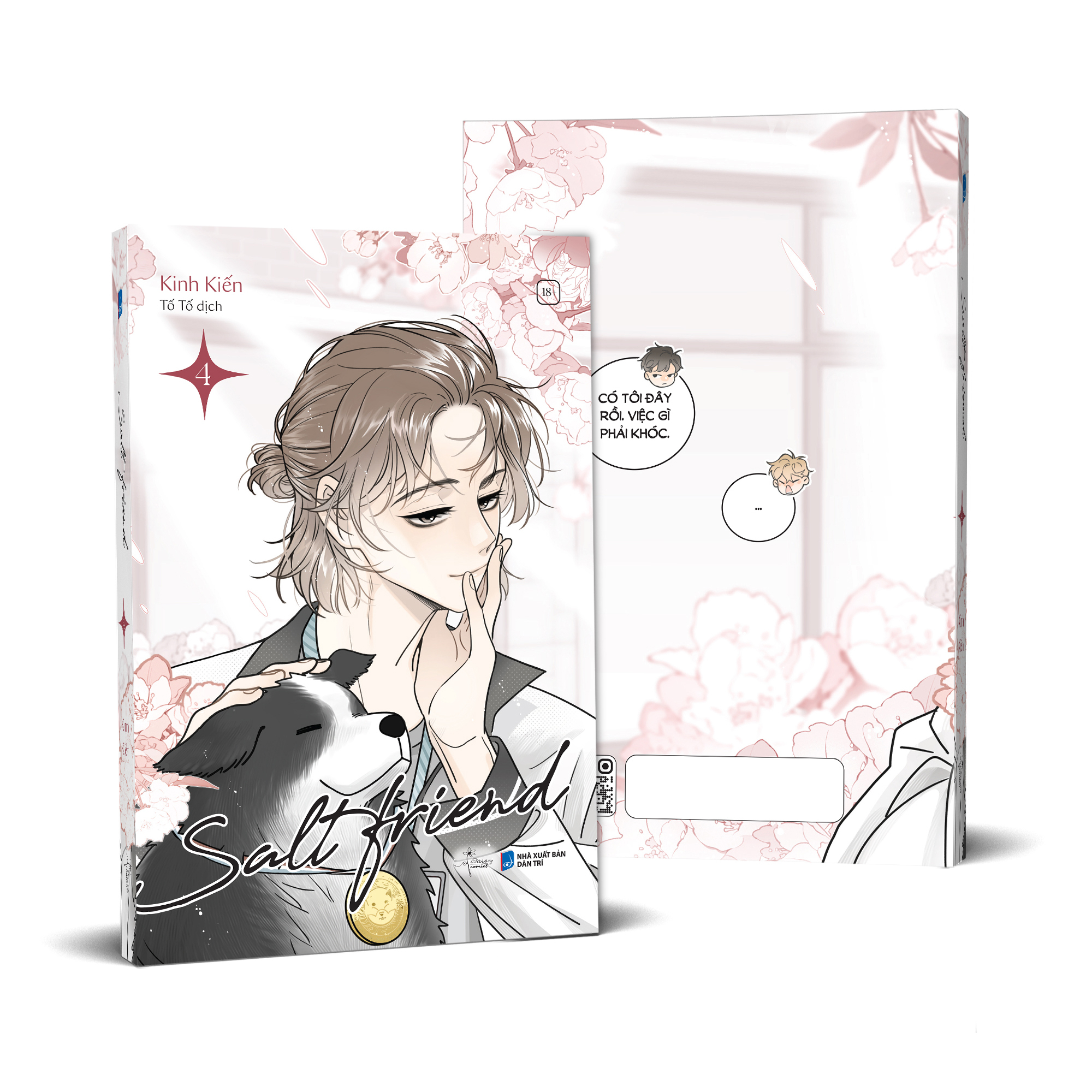 Bộ Salt Friend - Tập 4 - Tặng Kèm Postcard Giấy Ngọc Trai + Bookmark PVC Bế Hình Bông Tuyết - Ảnh 2