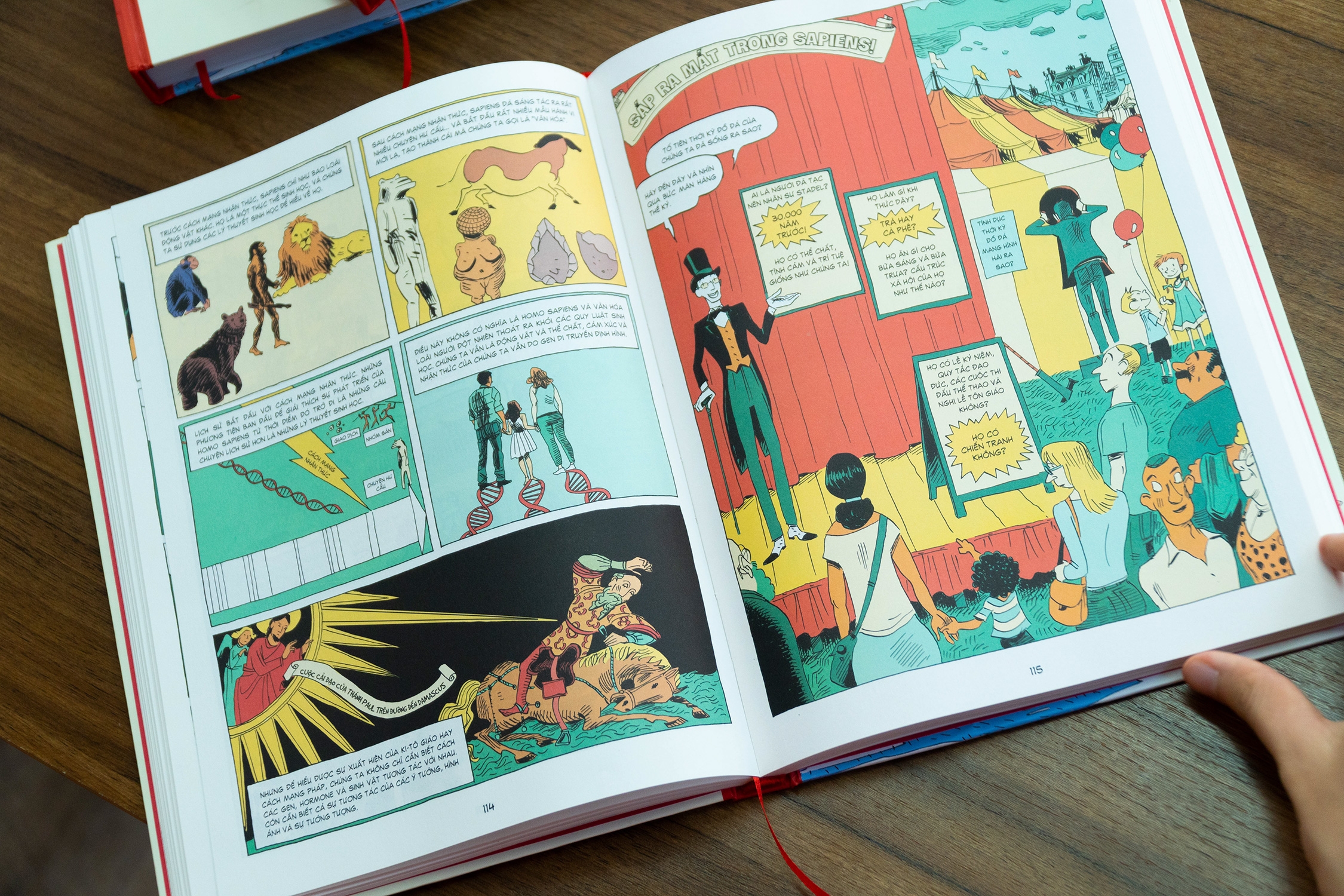 bộ sapiens - lược sử loài người bằng tranh - tập 1: khởi đầu của loài người - Ảnh 9