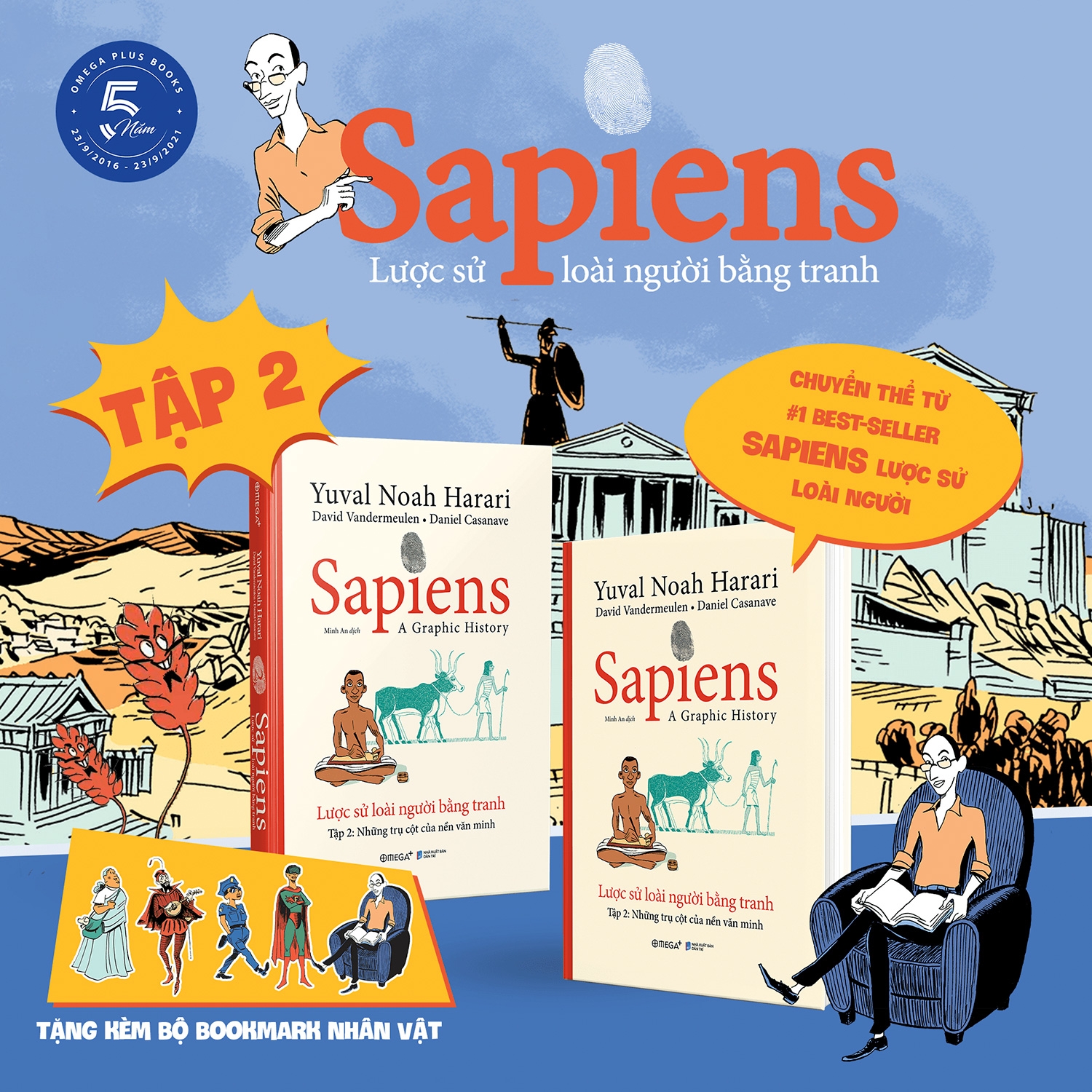 bộ sapiens - lược sử loài người bằng tranh - tập 2: những trụ cột của nền văn minh - Ảnh 5
