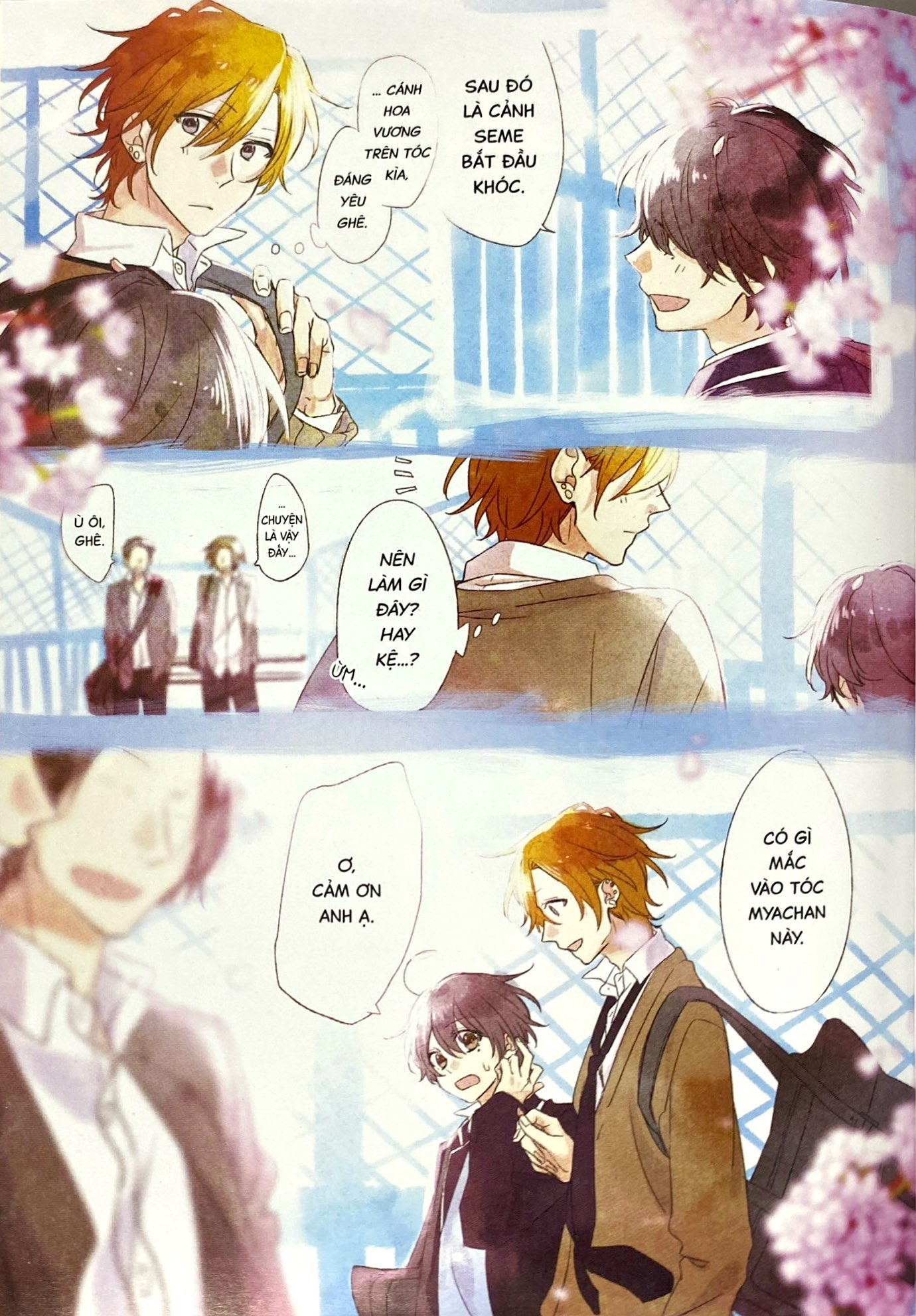 bộ sasaki và miyano - tập 2 - tặng kèm bookmark + postcard - Ảnh 4