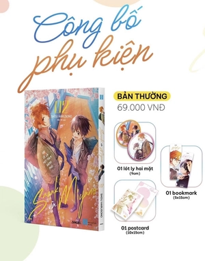 bộ sasaki và miyano - tập 2 - tặng kèm bookmark + postcard + lót ly - Ảnh 2