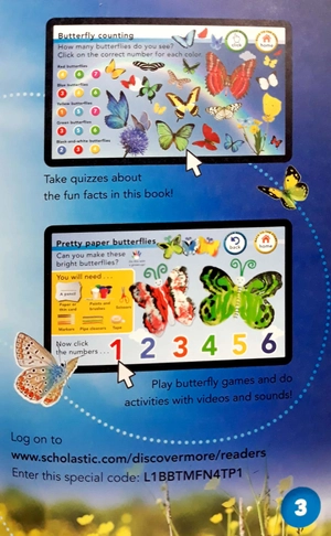 bộ scholastic discover more reader lvl 1: busy butterflies - Ảnh 3
