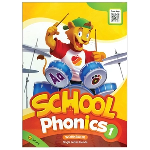 bộ school phonics workbook 1 - Ảnh 2