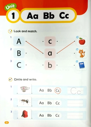 bộ school phonics workbook 1 - Ảnh 5