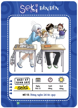 bộ seki bàn bên - tập 10 - tặng kèm clearcard - Ảnh 3