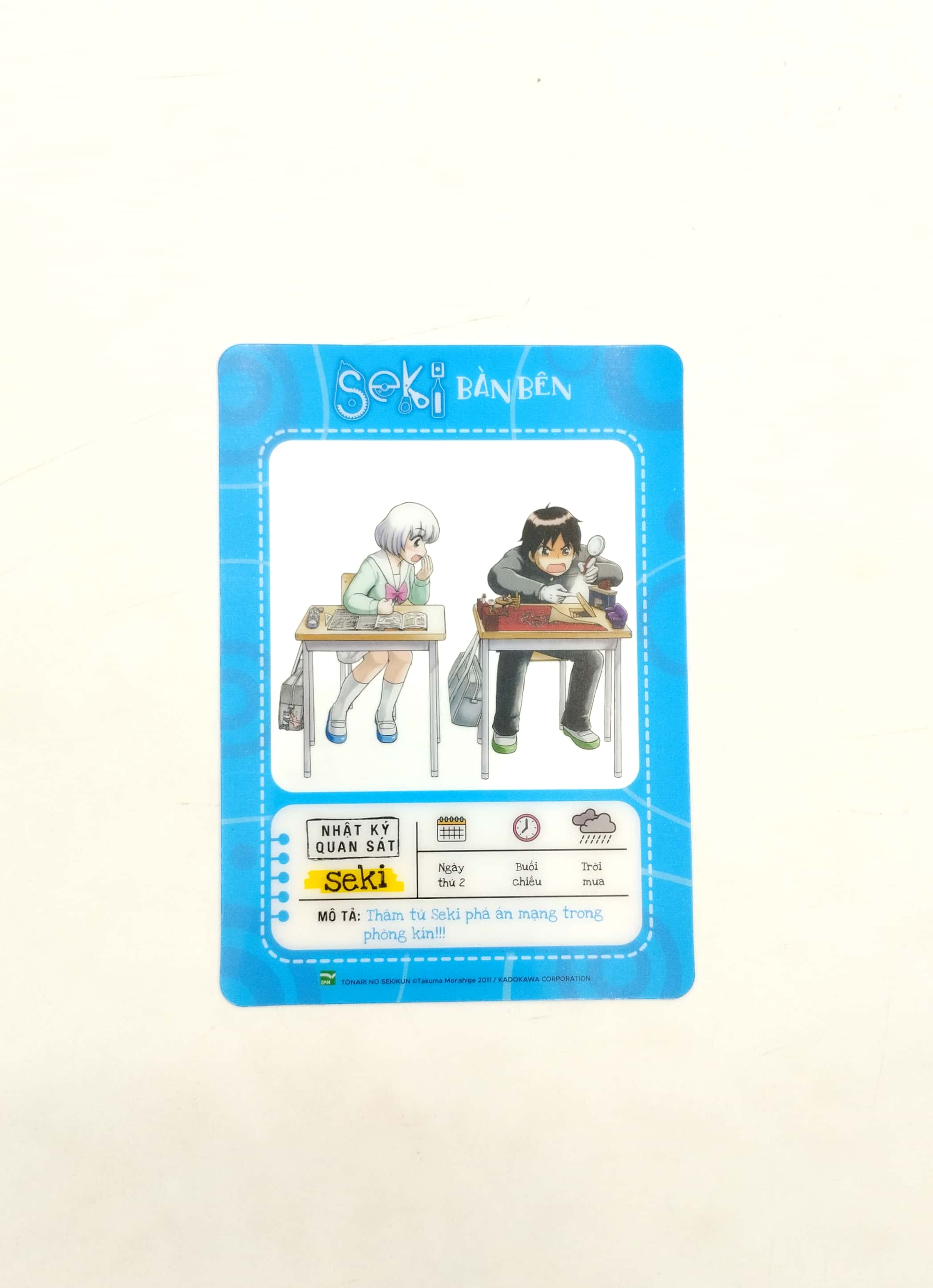 bộ seki bàn bên - tập 2 - tặng kèm clear card - Ảnh 8