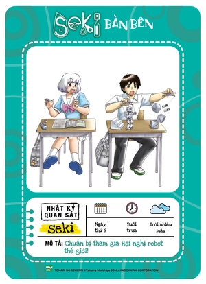 bộ seki bàn bên - tập 6 - tặng kèm clear card - Ảnh 3