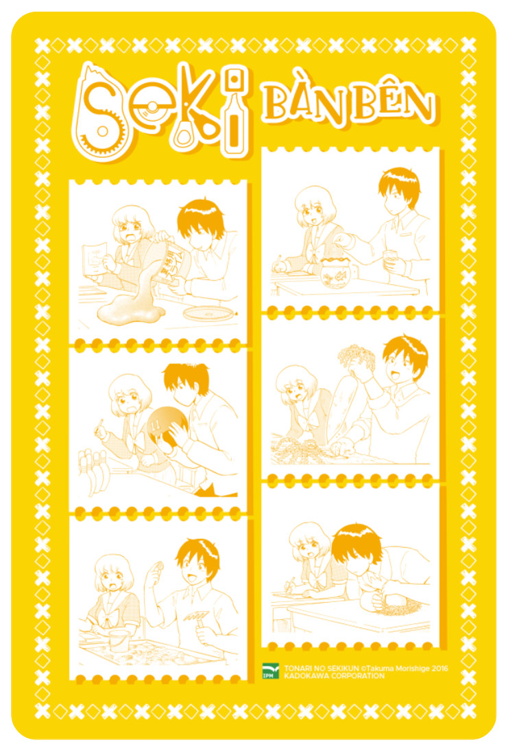 bộ seki bàn bên - tập 9 - bản đặc biệt - tặng kèm sticker - Ảnh 3