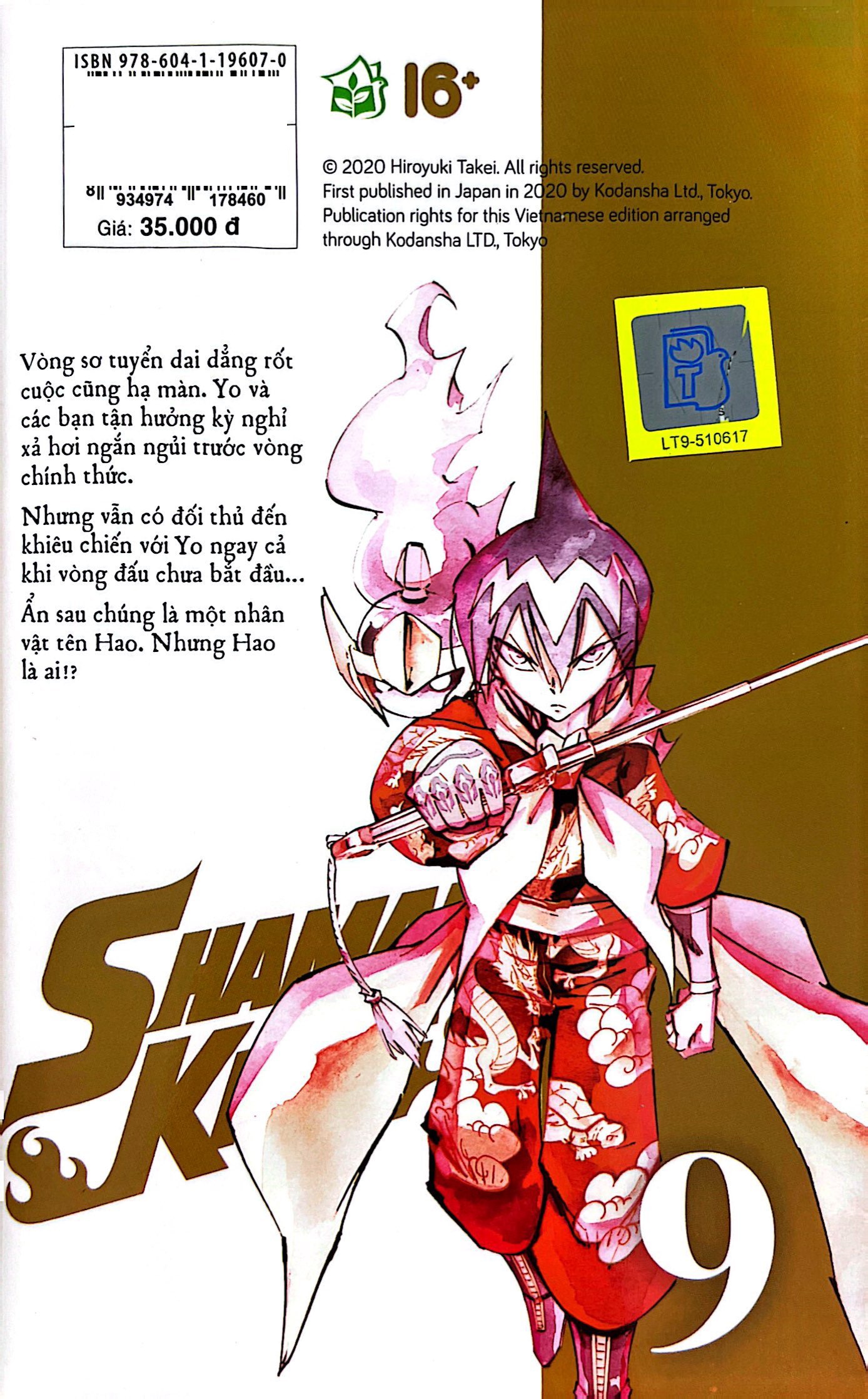 bộ shaman king - tập 9 - bìa đôi - Ảnh 7