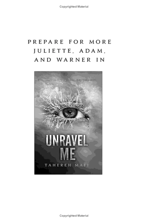 bộ shatter me 1 - Ảnh 2