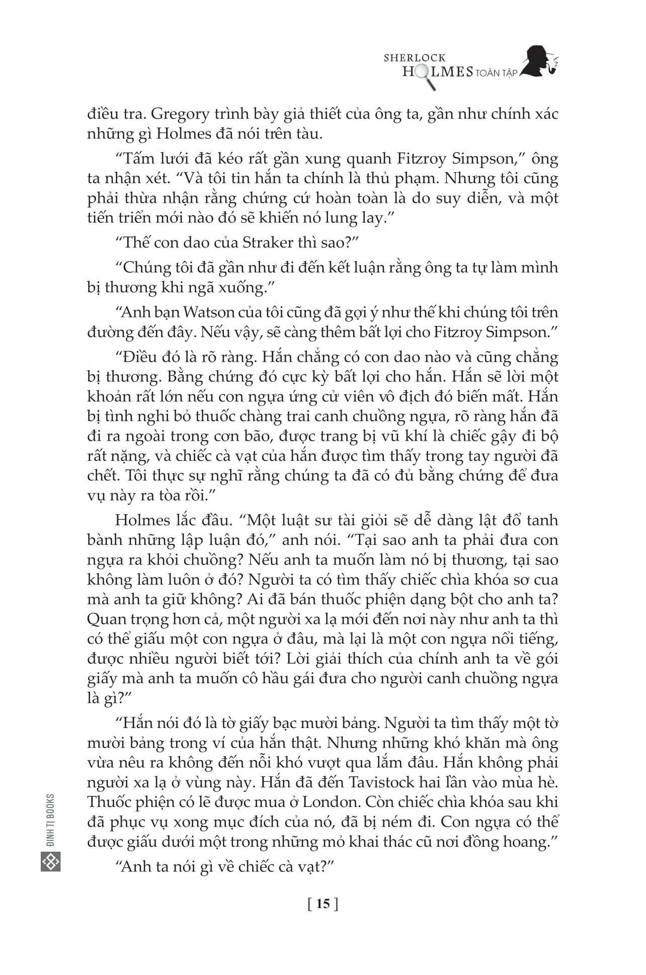 bộ sherlock holmes toàn tập - tập 2 - Ảnh 15