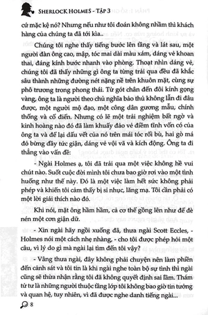 bộ sherlock holmes toàn tập - tập 3 - bìa cứng (tái bản 2023) - Ảnh 6