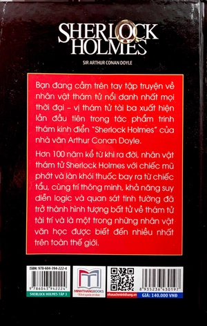 bộ sherlock holmes toàn tập - tập 3 - bìa cứng (tái bản 2023) - Ảnh 7
