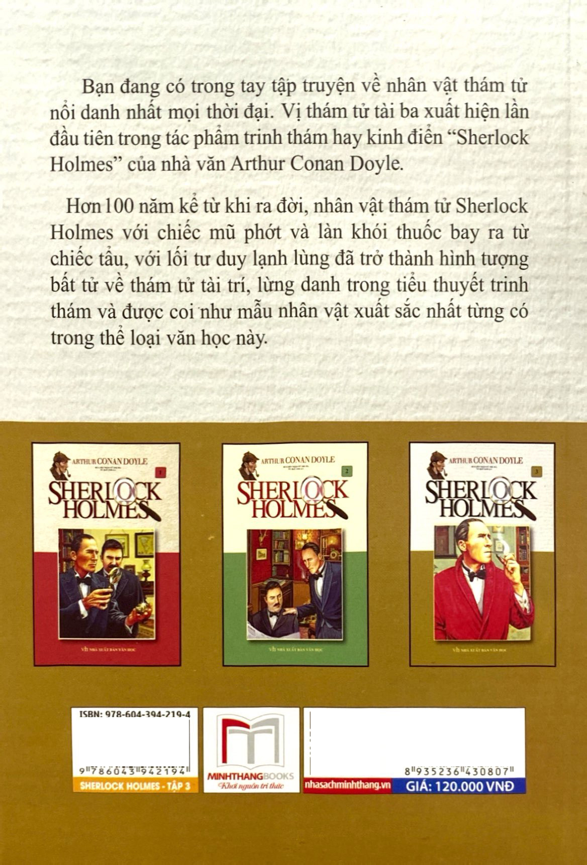 bộ sherlock holmes toàn tập - tập 3 (tái bản 2023) - Ảnh 8