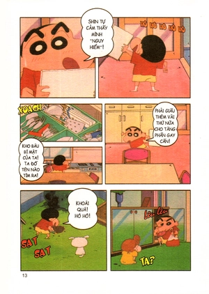 bộ shin - cậu bé bút chì - phiên bản hoạt hình màu - tập 10 (tái bản 2019) - Ảnh 13