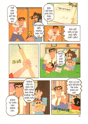 bộ shin - cậu bé bút chì - phiên bản hoạt hình màu - tập 10 (tái bản 2019) - Ảnh 16