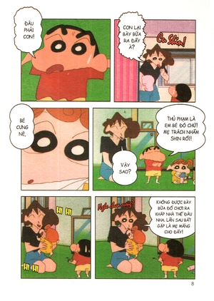 bộ shin - cậu bé bút chì - phiên bản hoạt hình màu - tập 10 (tái bản 2019) - Ảnh 8