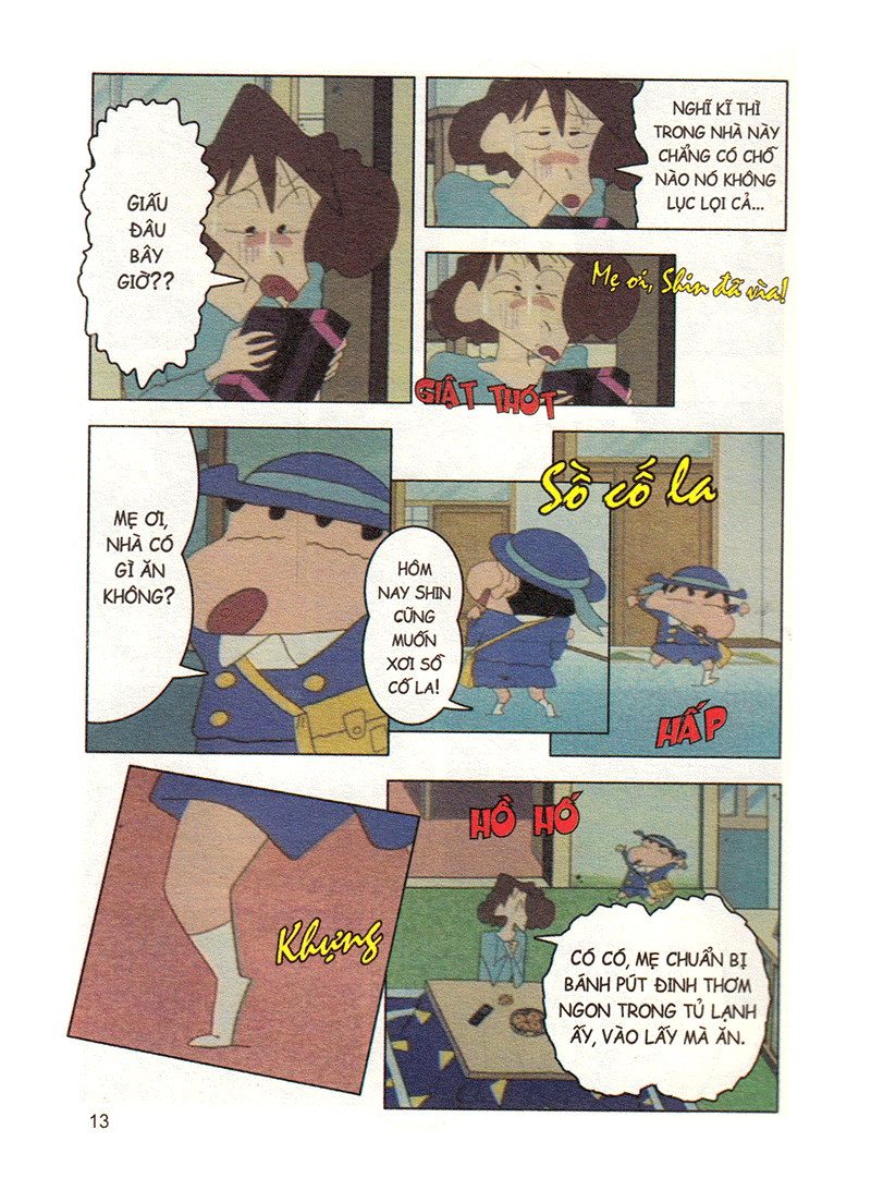 bộ shin - cậu bé bút chì - phiên bản hoạt hình màu - tập 12 (tái bản 2019) - Ảnh 11