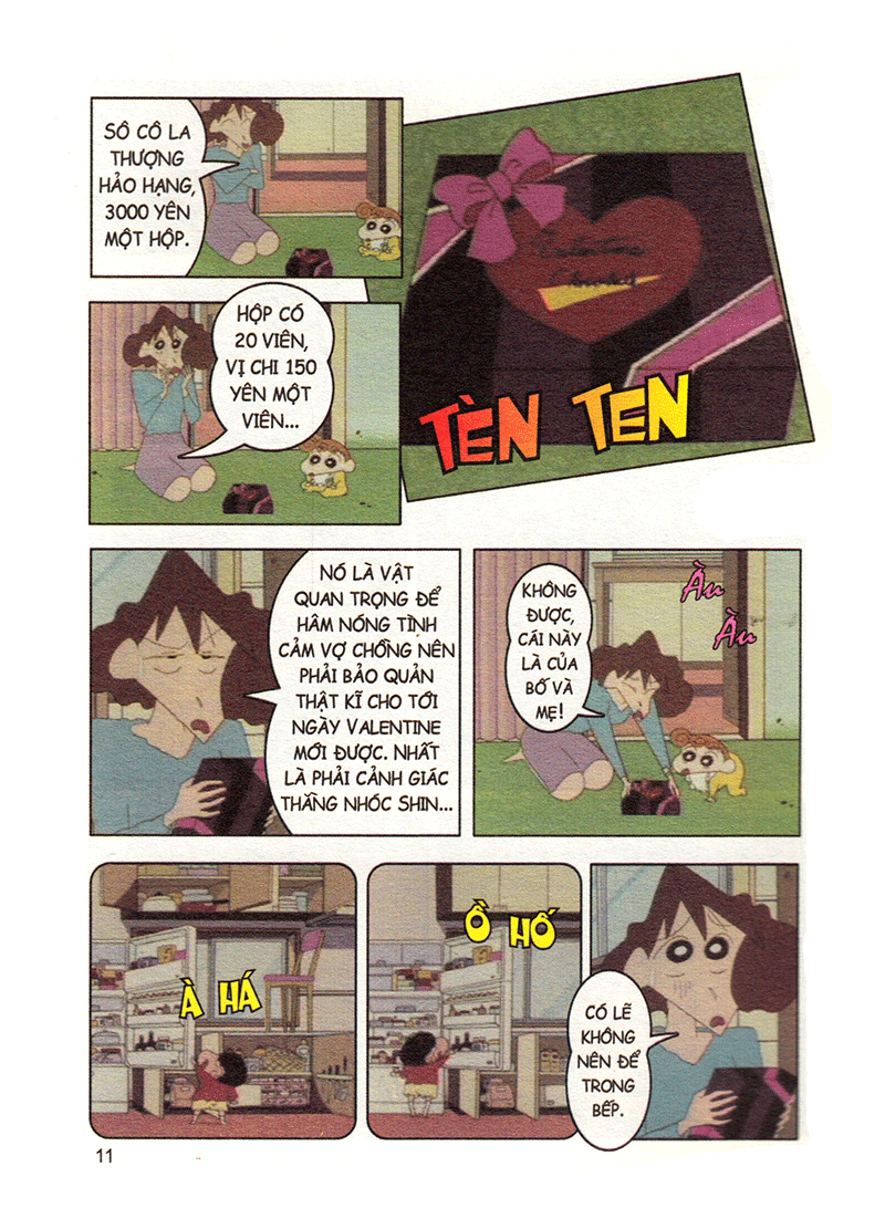 bộ shin - cậu bé bút chì - phiên bản hoạt hình màu - tập 12 (tái bản 2019) - Ảnh 9