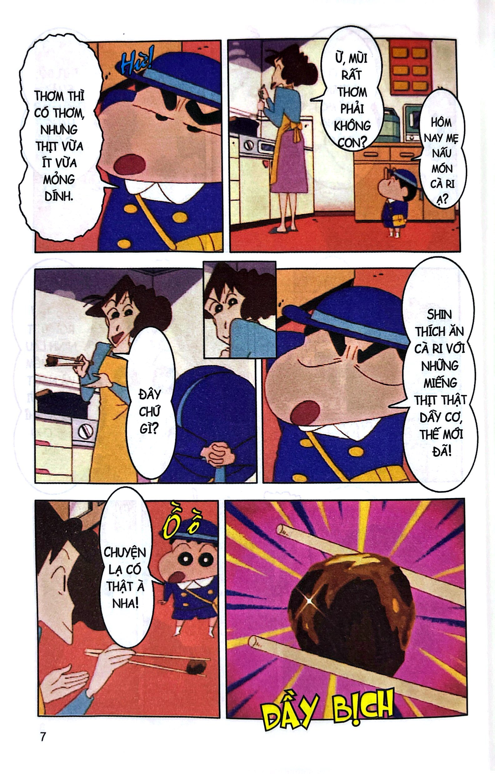 Bộ Shin - Cậu Bé Bút Chì - Phiên Bản Hoạt Hình Màu - Tập 13 - Món Cà Ri Hảo Hạng Của Bếp Trưởng Shinnosuke (Tái Bản 2024) - Ảnh 6