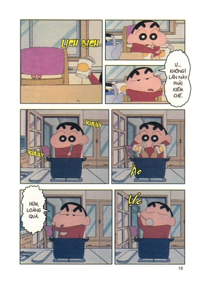 bộ shin - cậu bé bút chì - phiên bản hoạt hình màu - tập 13 (tái bản 2019) - Ảnh 15