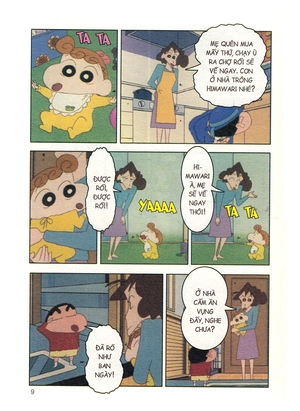 bộ shin - cậu bé bút chì - phiên bản hoạt hình màu - tập 13 (tái bản 2019) - Ảnh 8