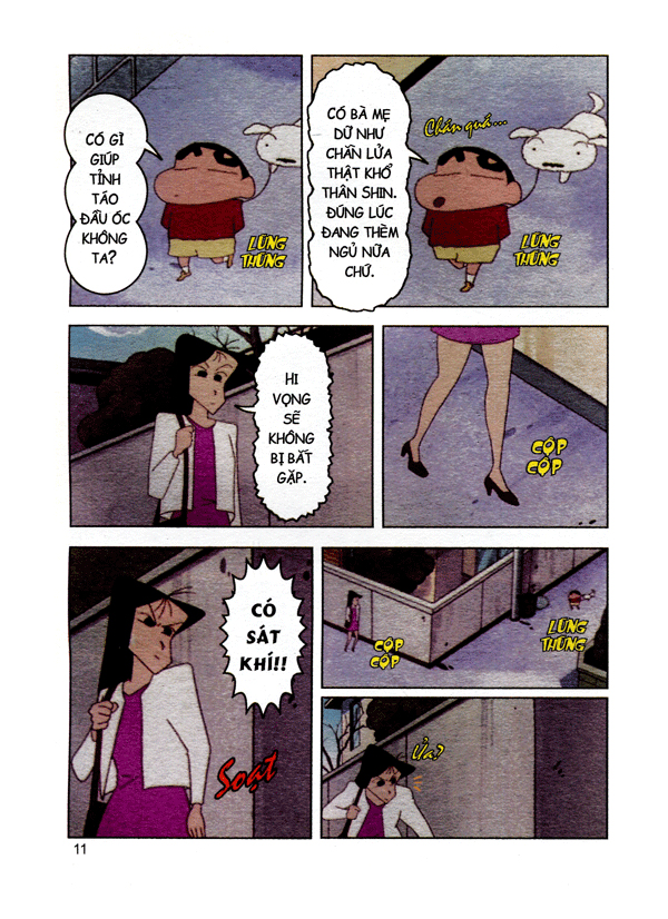 bộ shin - cậu bé bút chì - phiên bản hoạt hình màu - tập 18 (tái bản 2019) - Ảnh 10