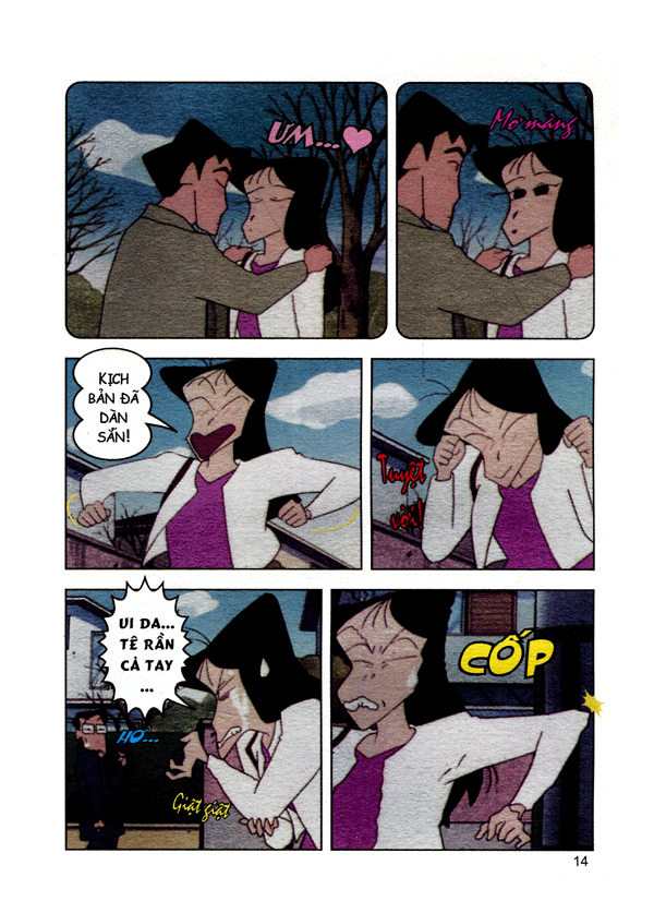 bộ shin - cậu bé bút chì - phiên bản hoạt hình màu - tập 18 (tái bản 2019) - Ảnh 13