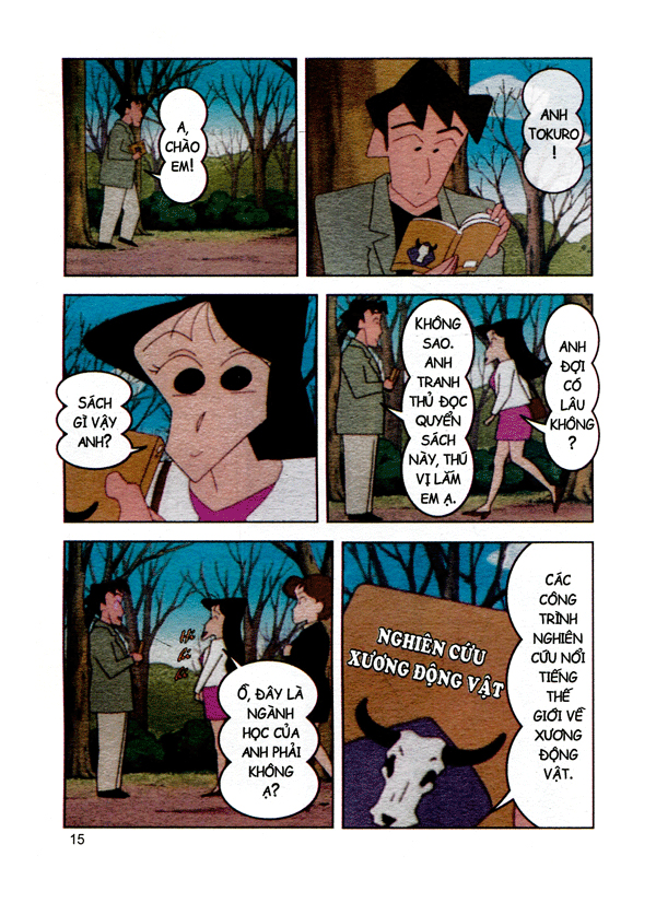 bộ shin - cậu bé bút chì - phiên bản hoạt hình màu - tập 18 (tái bản 2019) - Ảnh 14