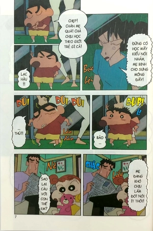 bộ shin - cậu bé bút chì - phiên bản hoạt hình màu - tập 21 (tái bản 2019) - Ảnh 5