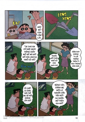 bộ shin - cậu bé bút chì - phiên bản hoạt hình màu - tập 27 (tái bản 2019) - Ảnh 11