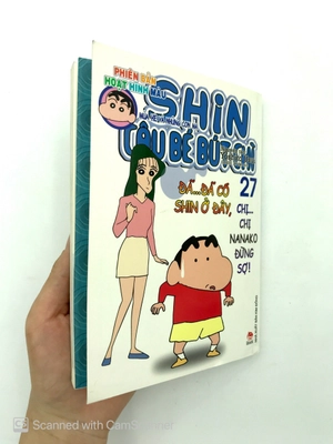 bộ shin - cậu bé bút chì - phiên bản hoạt hình màu - tập 27 (tái bản 2019) - Ảnh 12