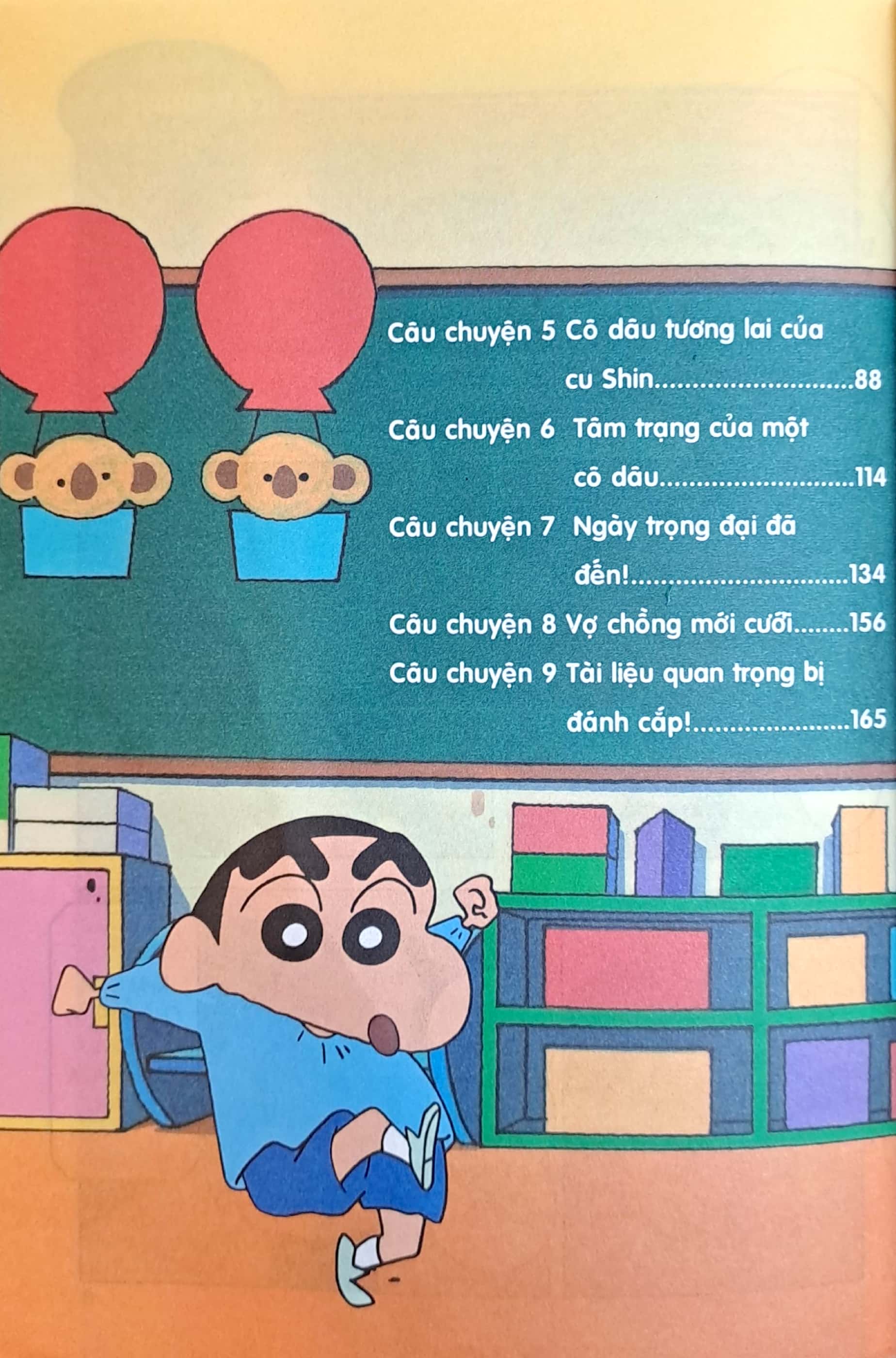 bộ shin - cậu bé bút chì - phiên bản hoạt hình màu - tập 34 - lễ cưới tại trường mẫu giáo (tái bản 2023) - Ảnh 4